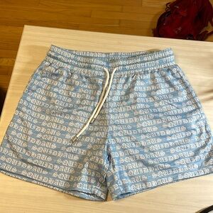 Squidhaus NWT Carolina blue logo shorts
